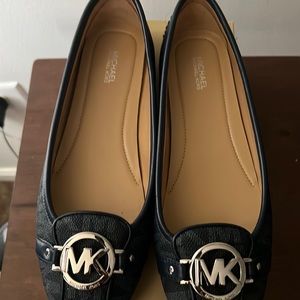 Blue Michael Kors Ballerina flats